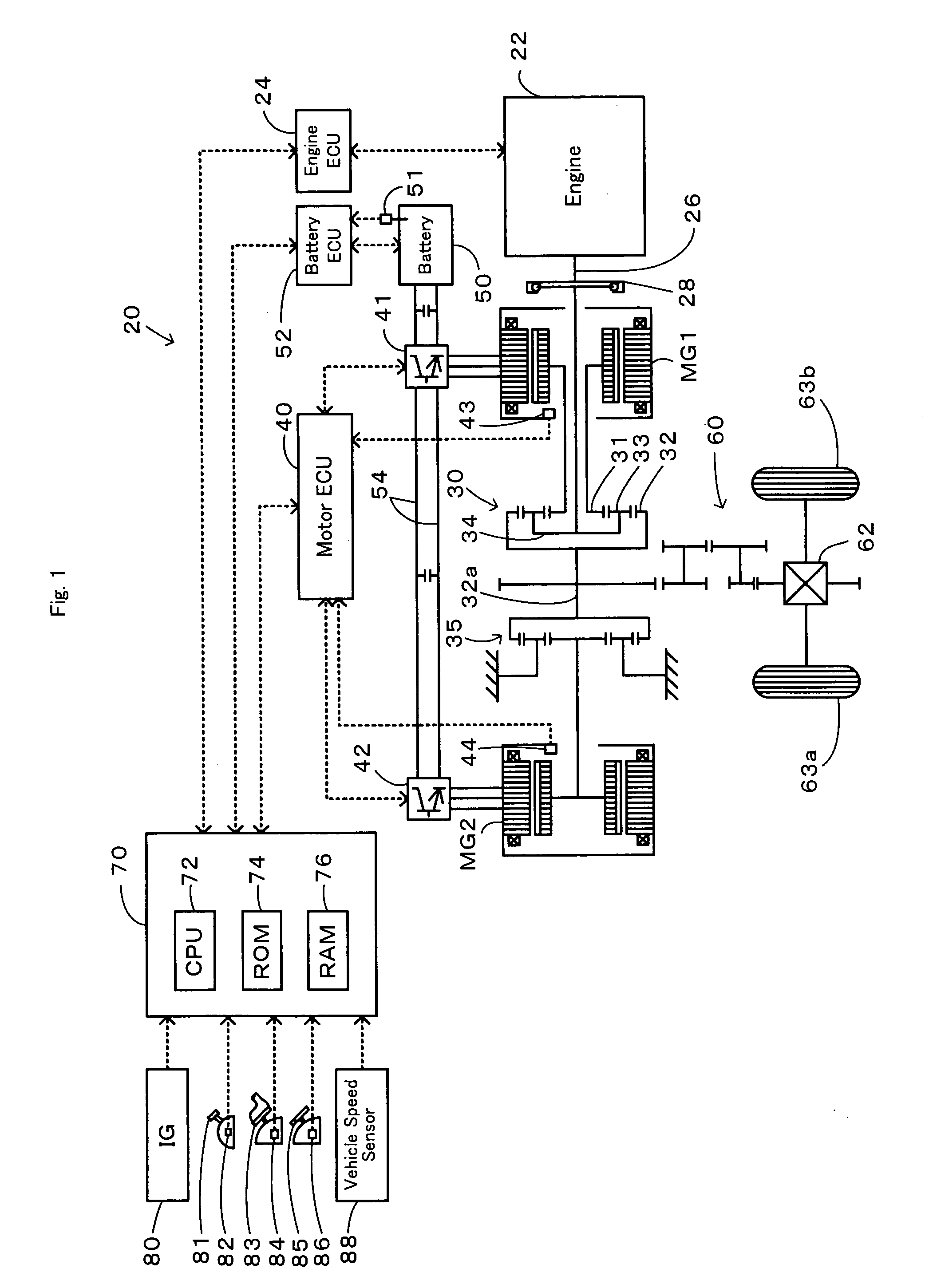 Hybrid Vehicle and Control Method of The Same