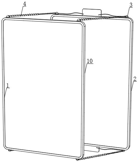 Method for eliminating view blind area of A pillar of vehicle body by using lightweight mirror group and mirror group