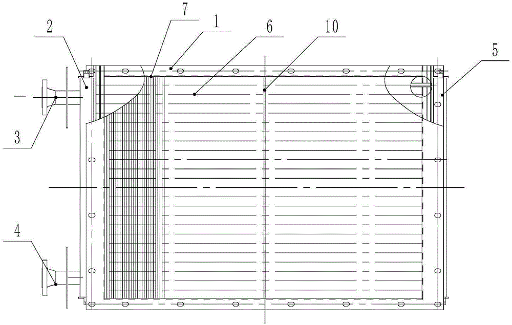 A kind of air cooler for nuclear power turbine generator