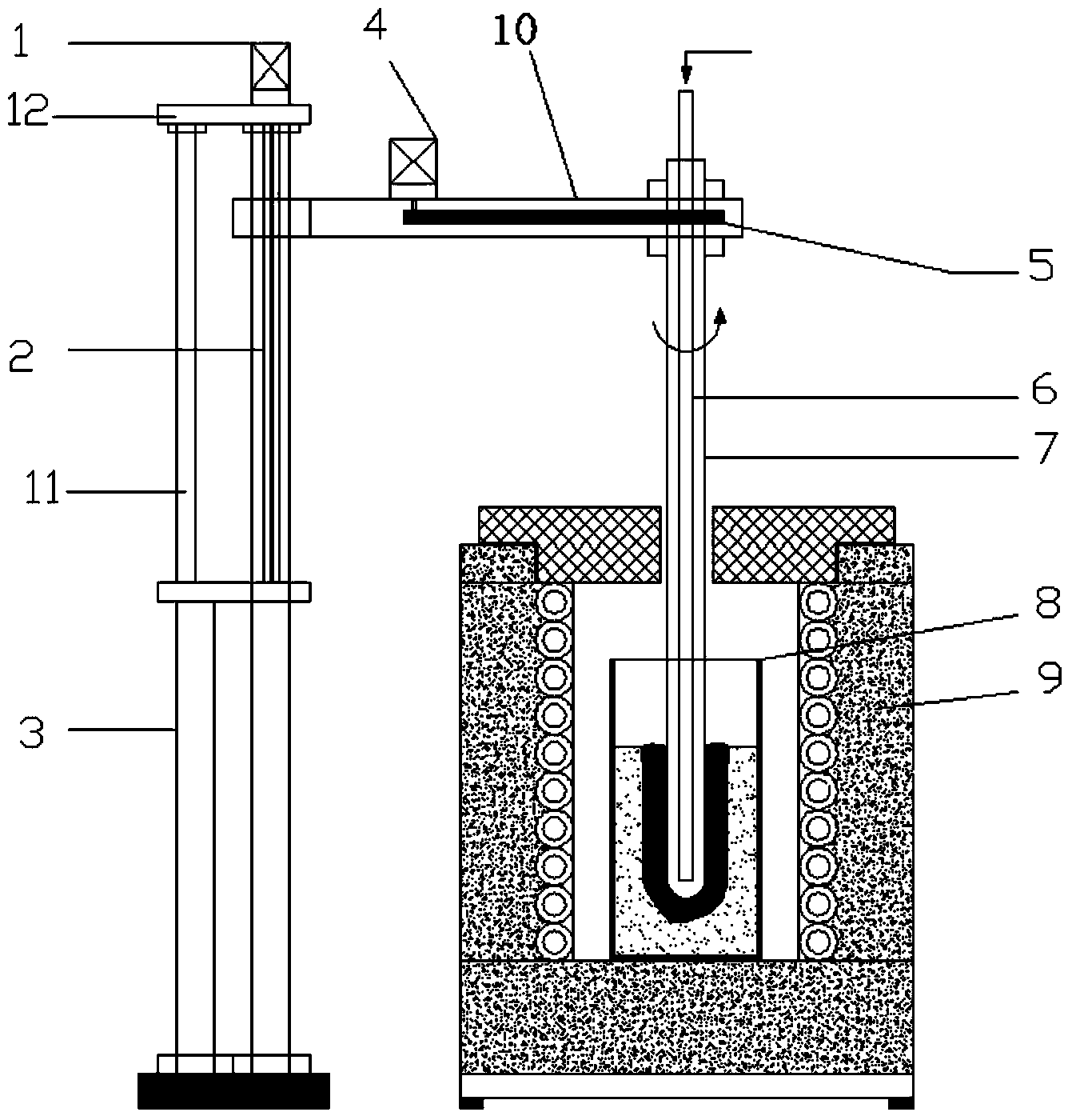 Method for purifying silicon through semi-continuous crystallization in silicon alloy melt