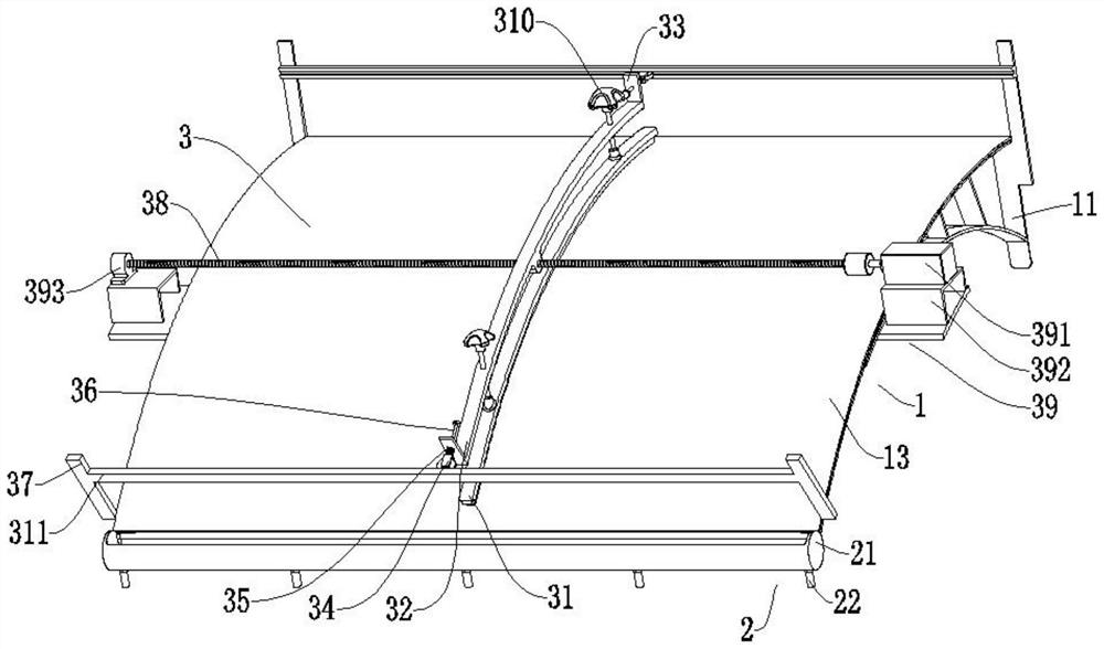 Balcony sun shield for green building