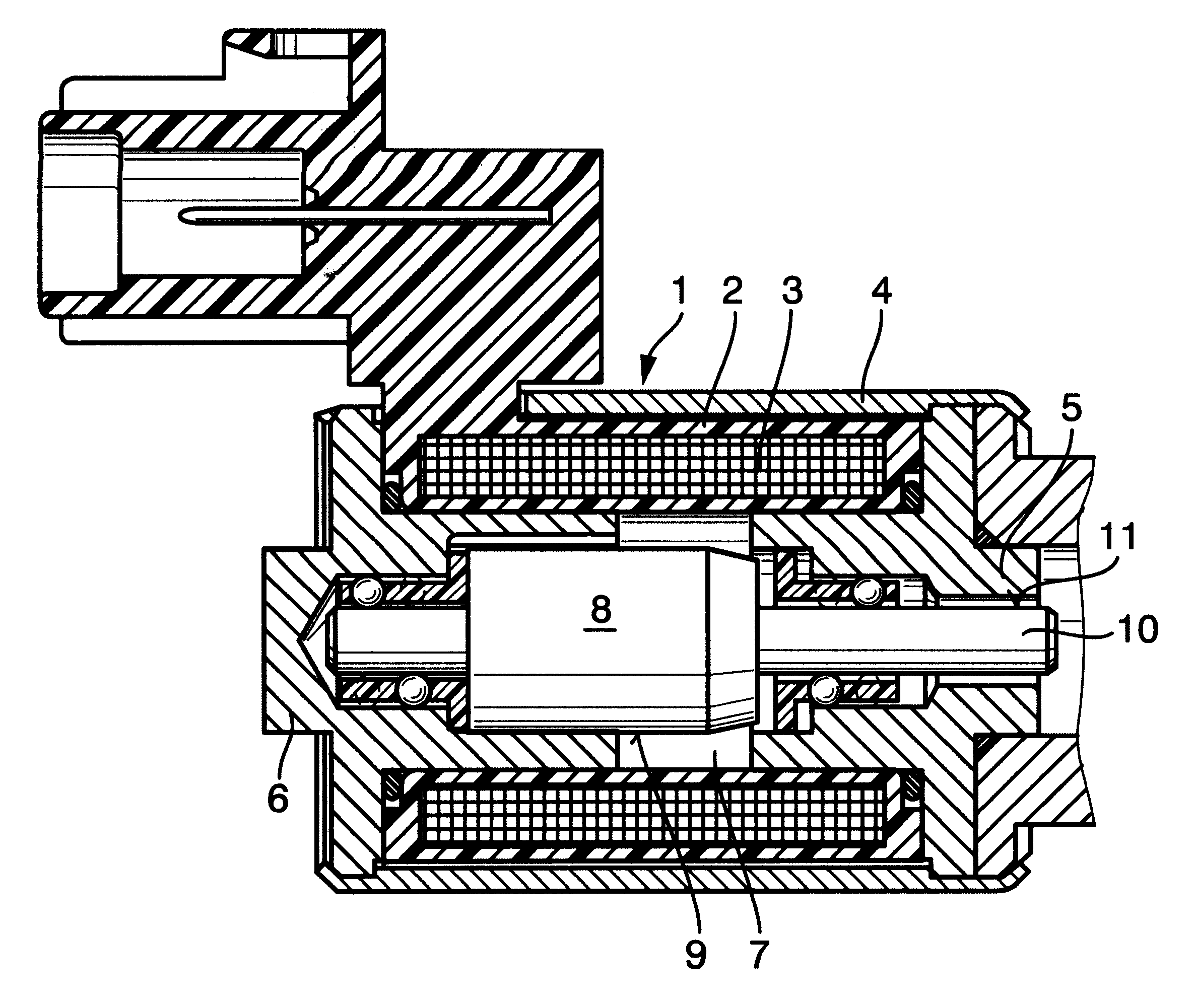 Electromagnet, particularly a proportional magnet for operating a hydraulic valve