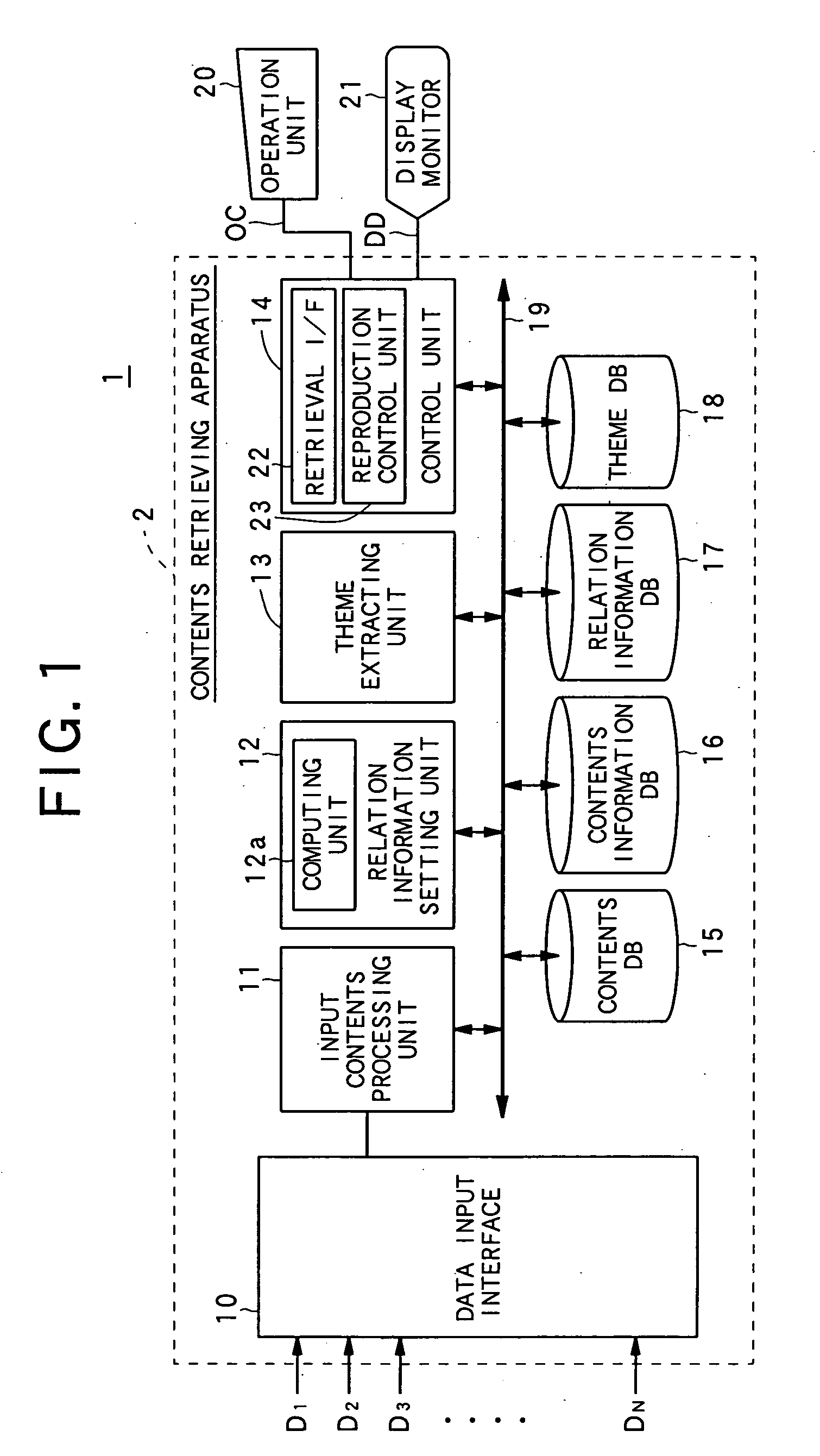 Contents retrieval system