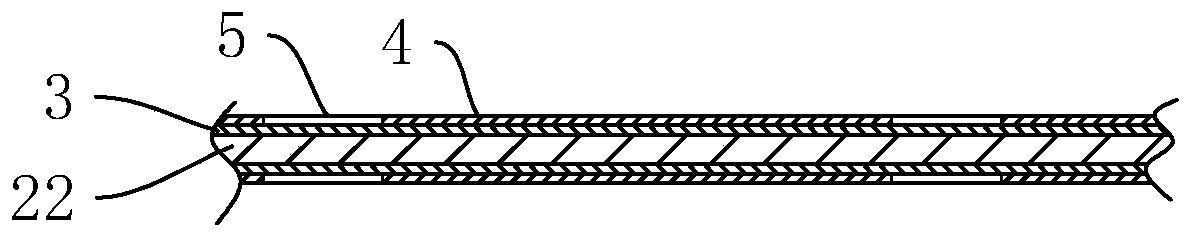 Monofilament viscose chenille fabric and production technique thereof