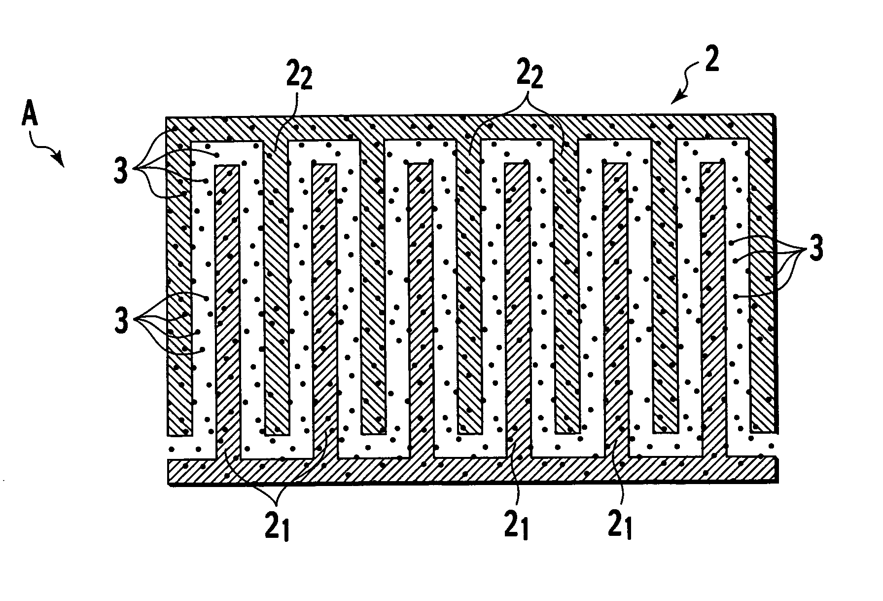 Proton acceptance type sensor, hydrogen gas sensor and acid sensor