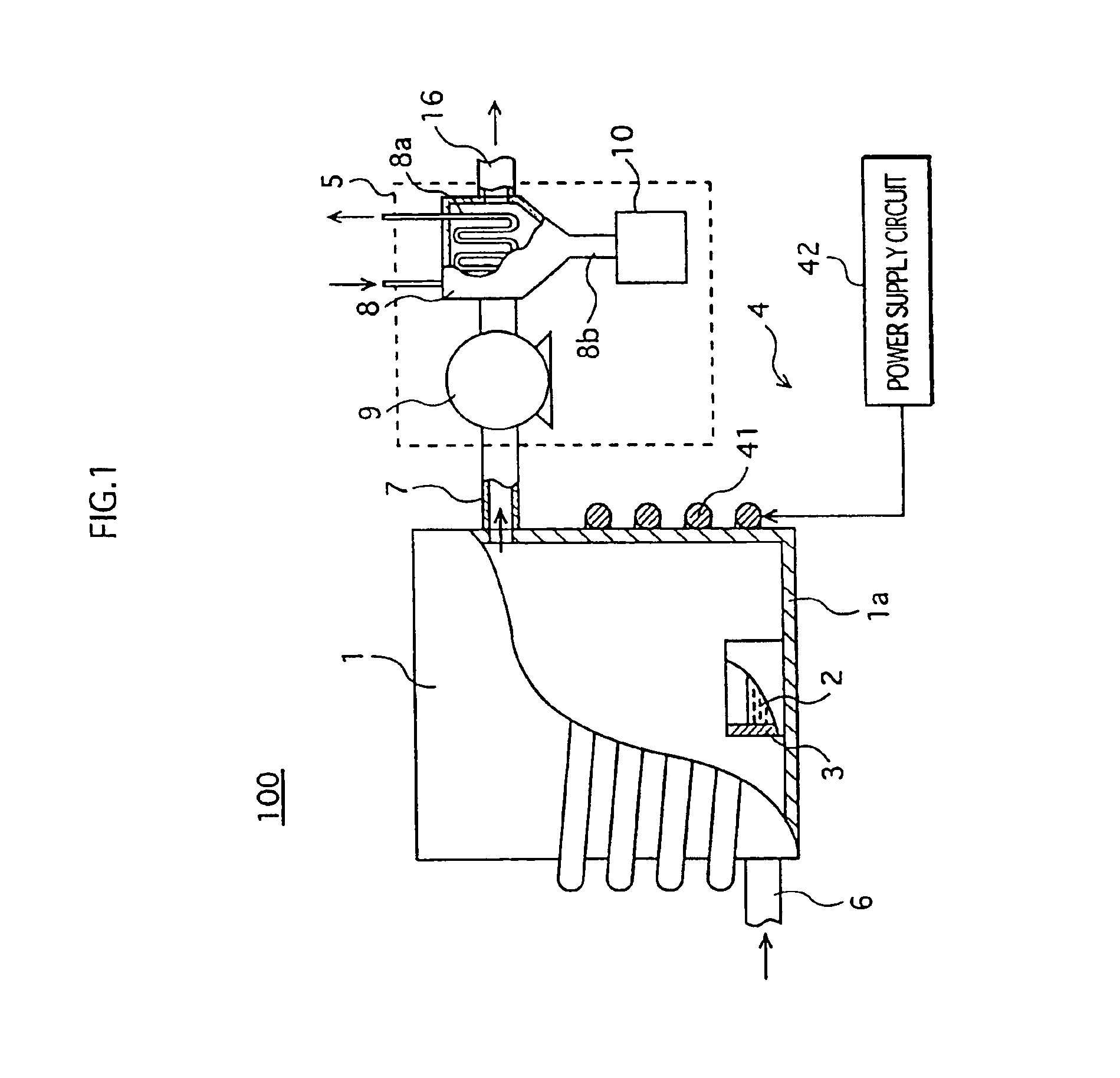 Mercury recovery apparatus