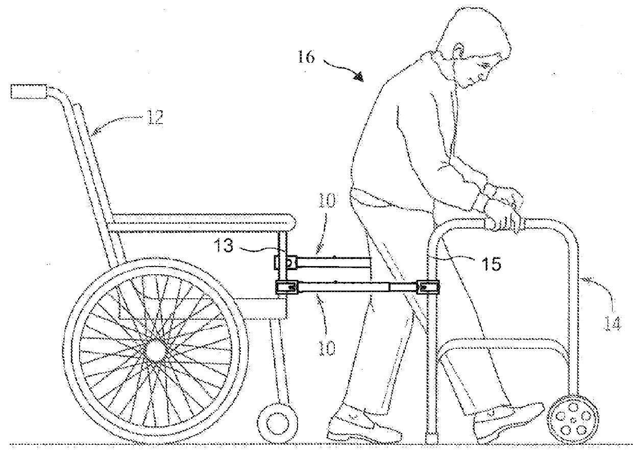 Apparatus and Method for Assisting Patient Walking Therapy