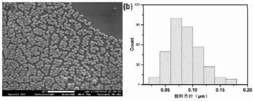 Preparation method and application of monodisperse hydrothermal carbon spheres