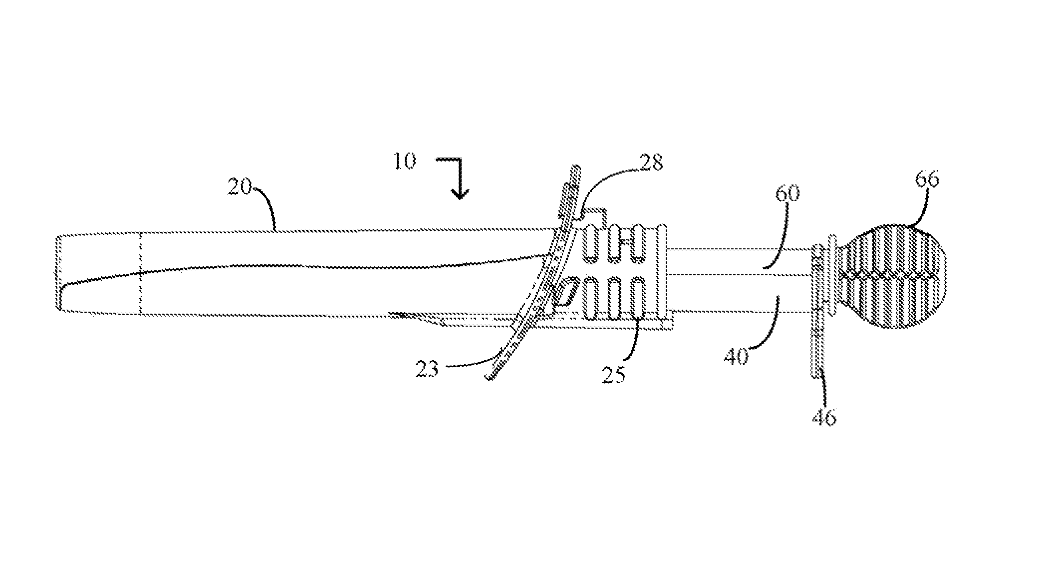 Cervical cell tissue self-sampling device