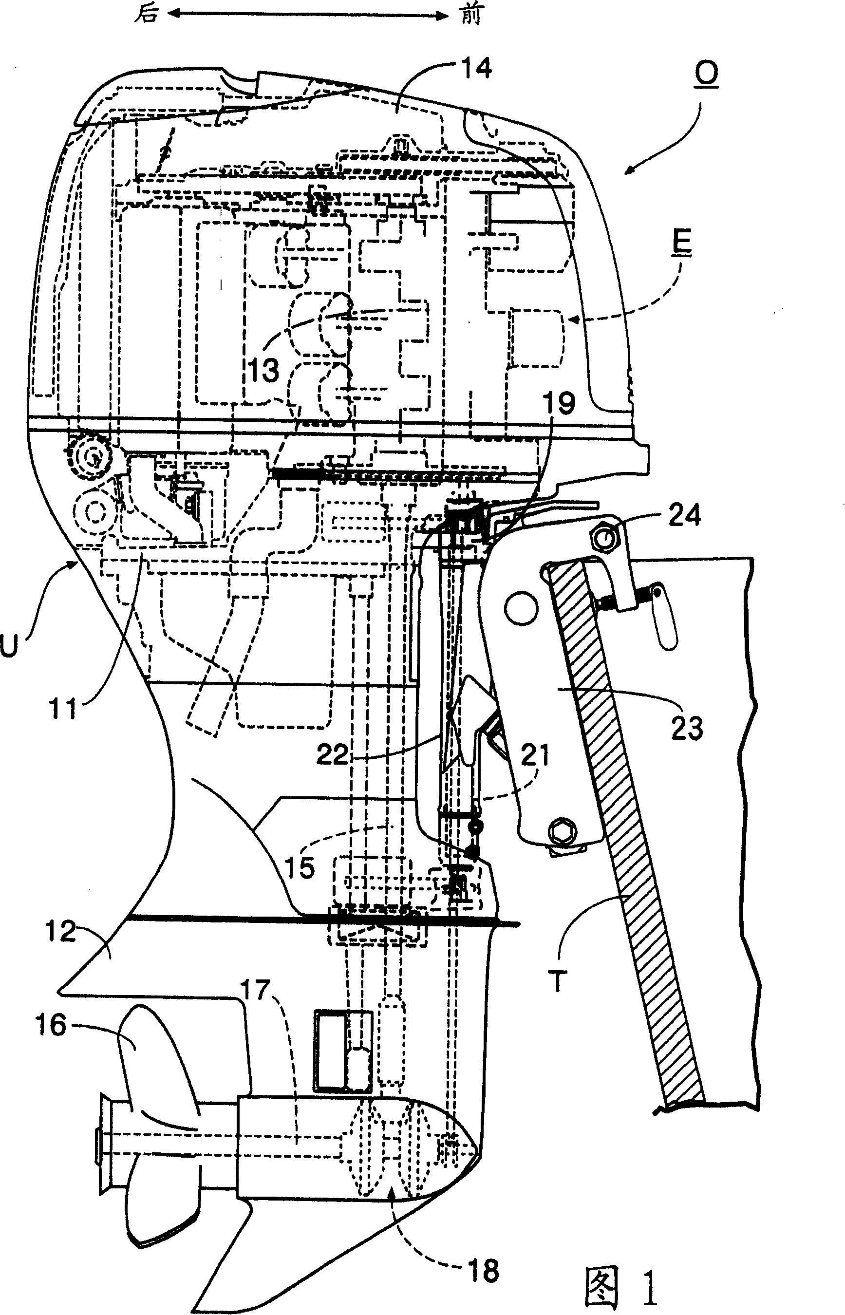 Outboard engine system