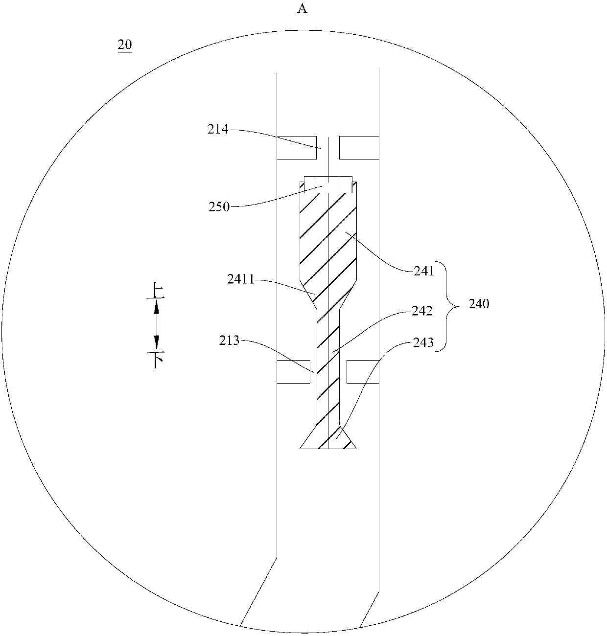 Respiration device of dish washer and water-tank dish washer