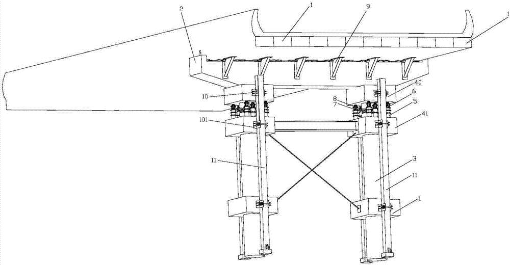 Bridge jacking system