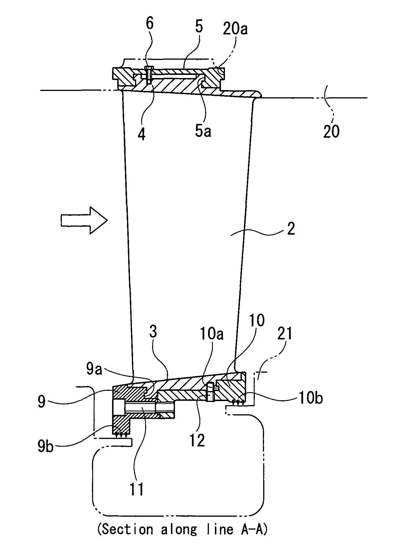 Stationary blade ring of axial compressor