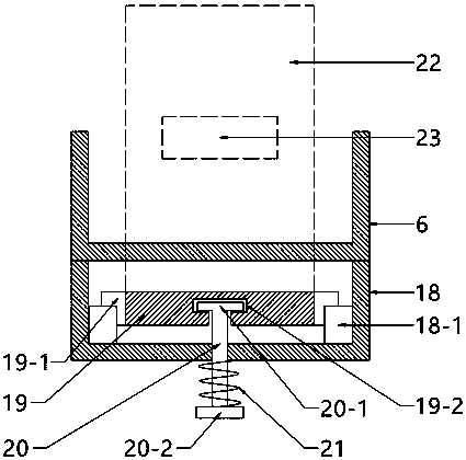 Automatic examination test tube dispensing device applicable to internal secretion hematology department