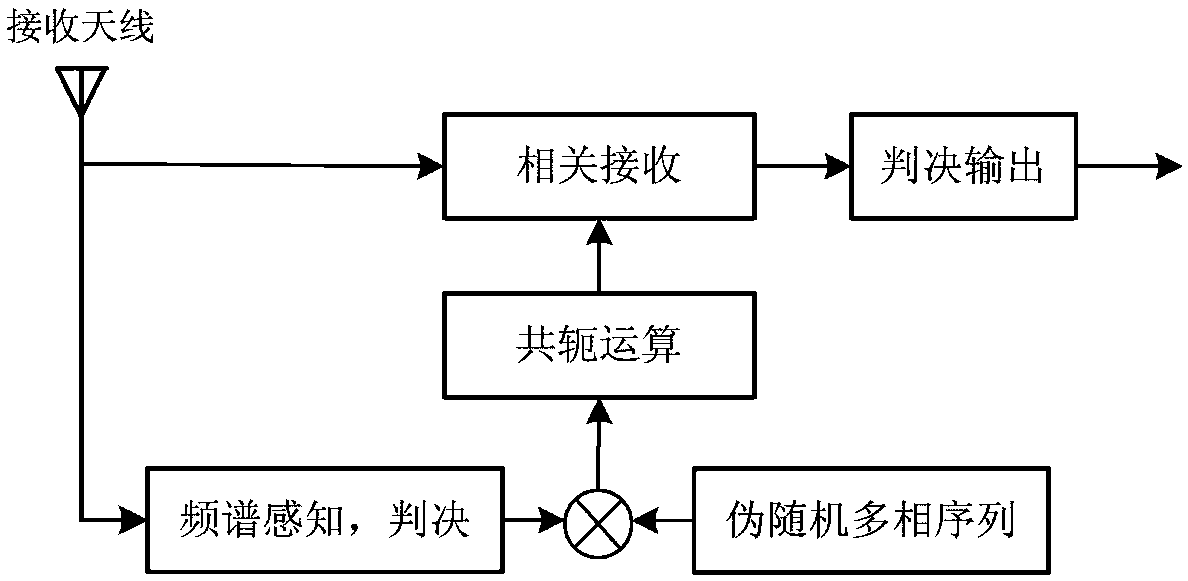 TDCS multiple access method based on interleave multiple access