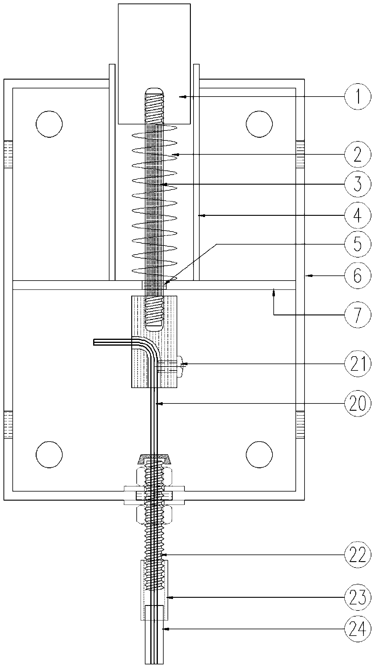 Door lock device of super-large door