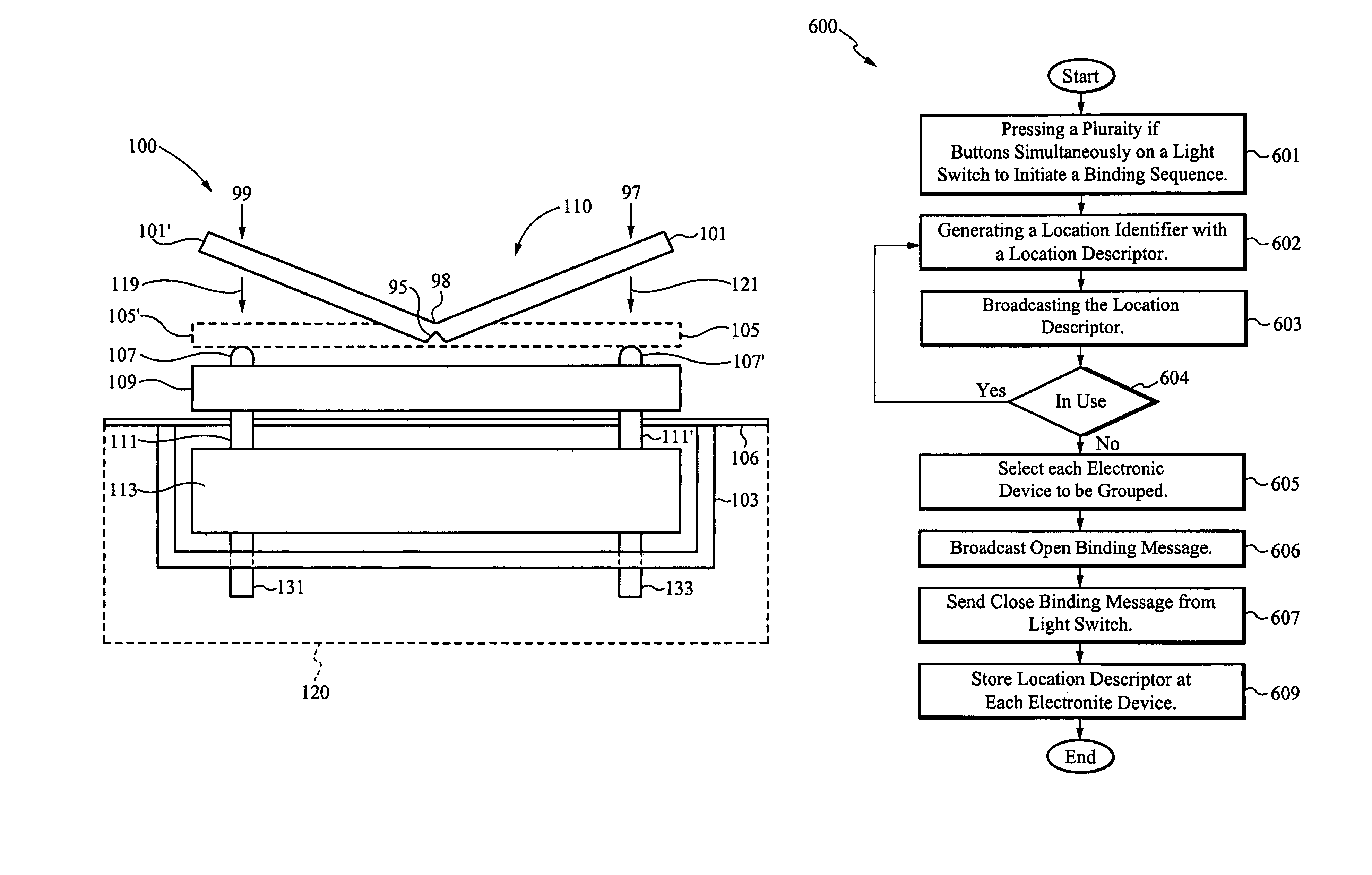 Radio wall switch