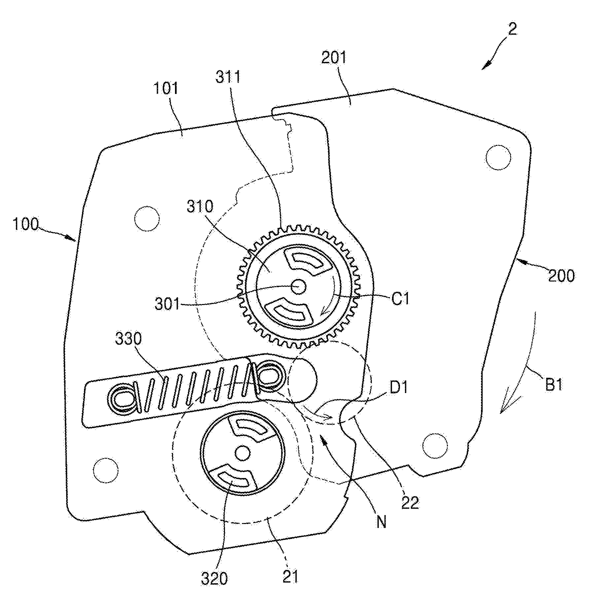 Development cartridge and electrophotographic image forming apparatus using the same