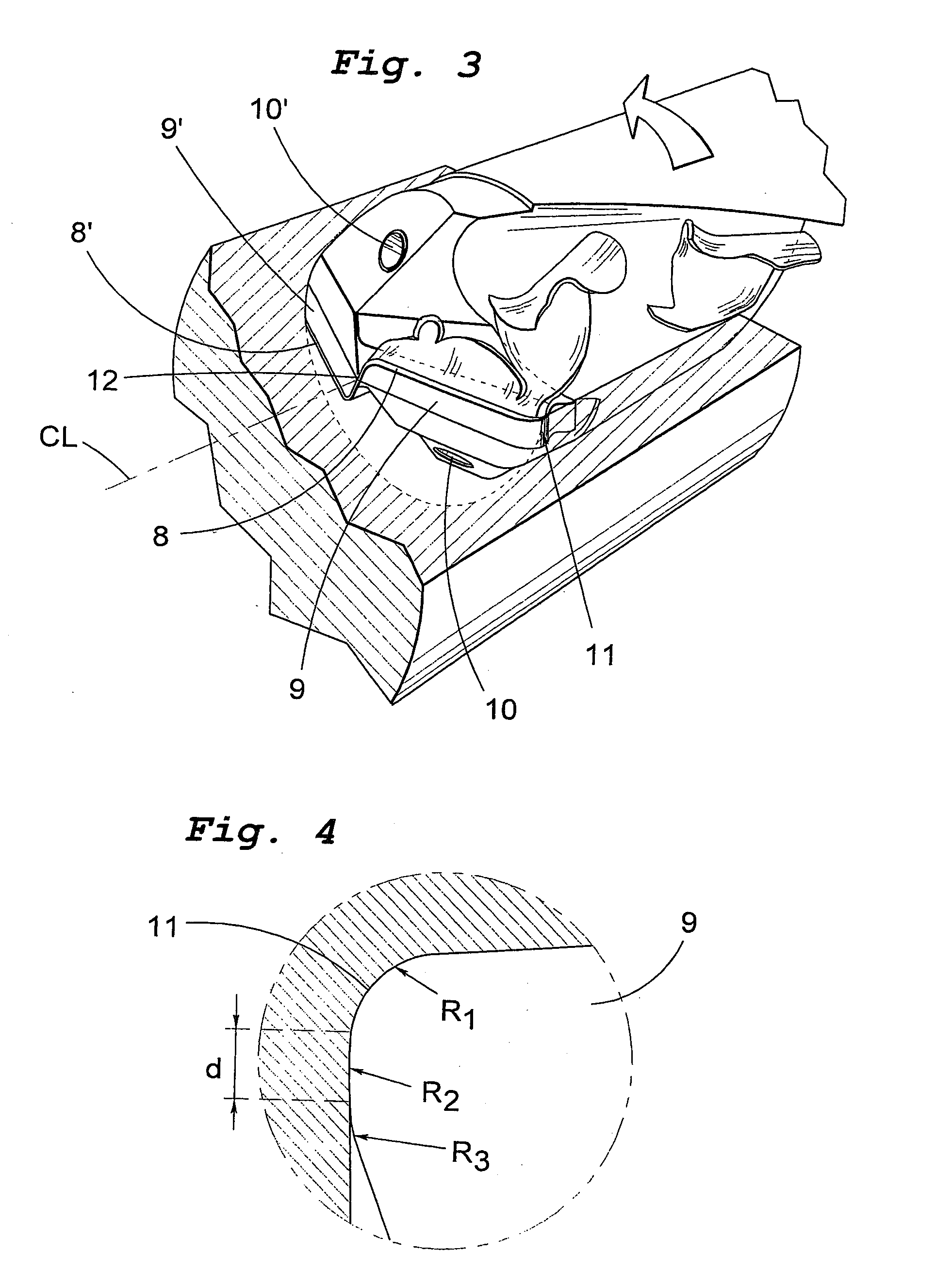 Drill with improved cutting insert formation