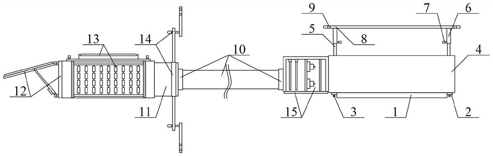 Fresh air ventilator filtering device convenient to maintain