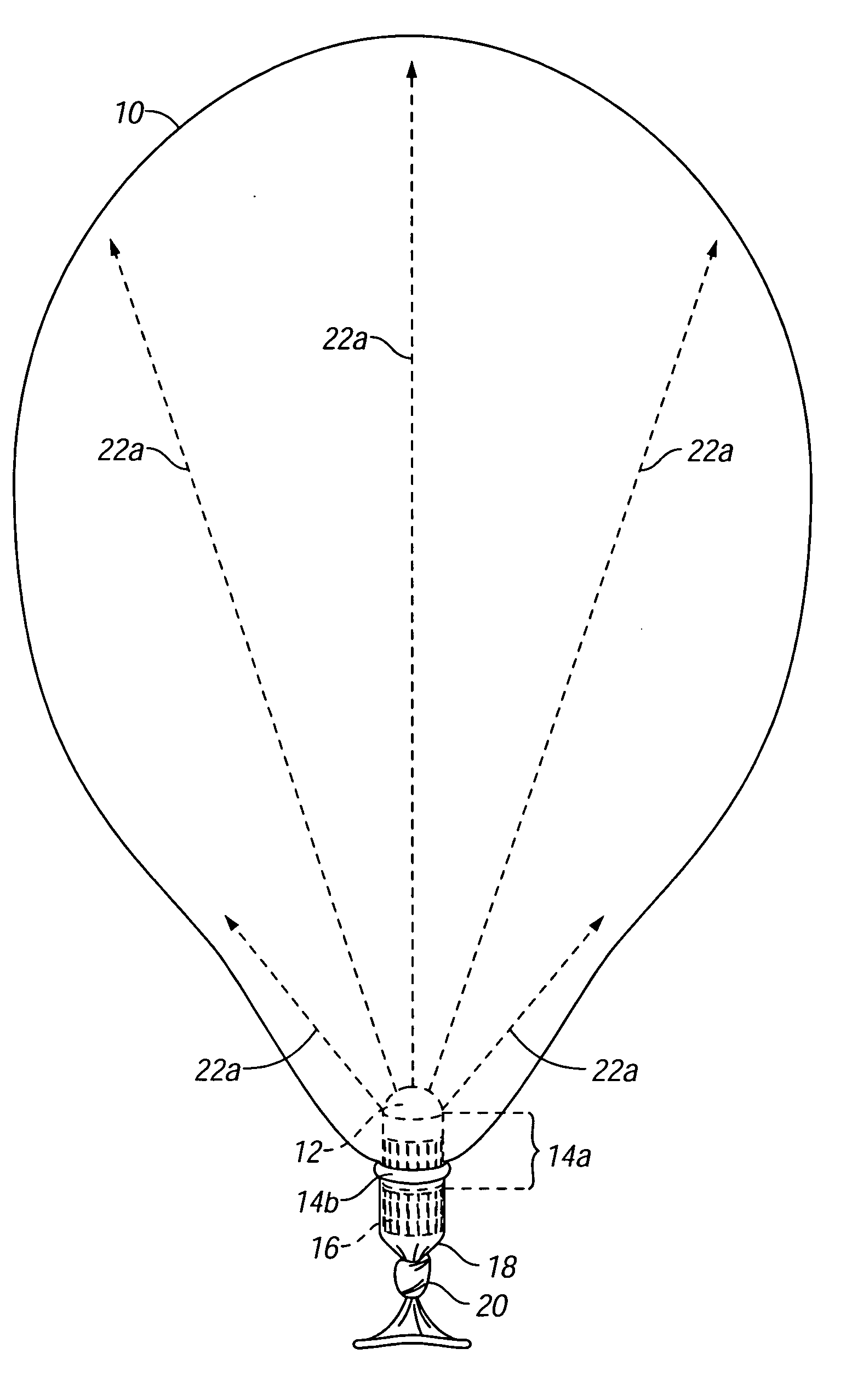 Balloon illuminator