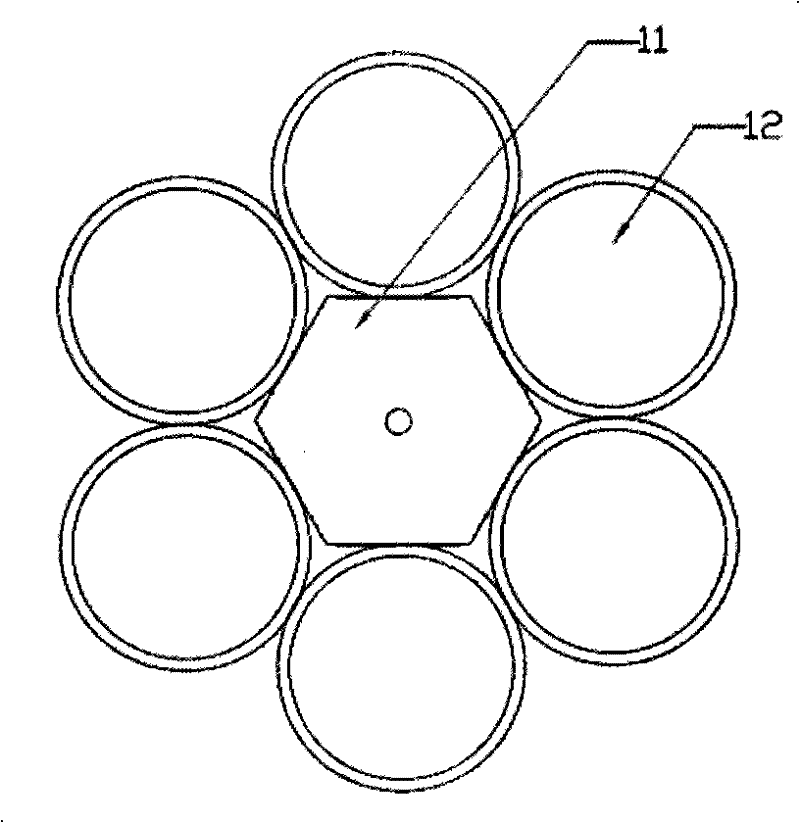 Preparation method of full optical fiber laser synthesizer