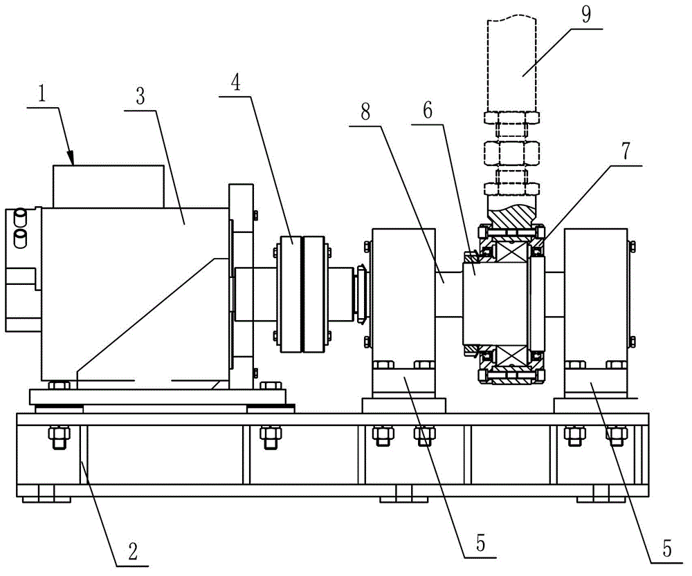 Crystallizer vibration generation device with online adjustable amplitude and vibration method of crystallizer vibration generation device