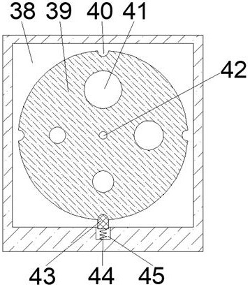 Sandblasting device with adjustable nozzle size and dust reduction function