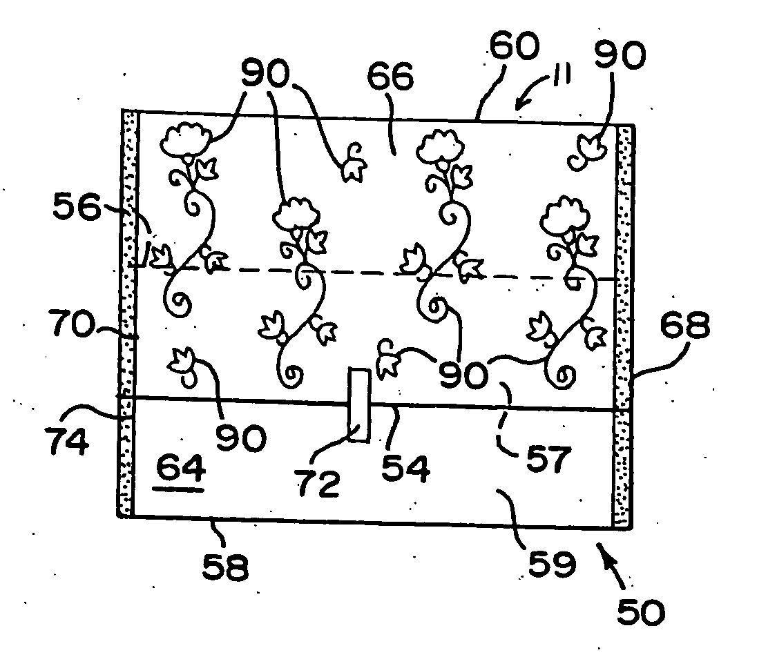 Wrapper component for personal care articles having a sensory cue for opening