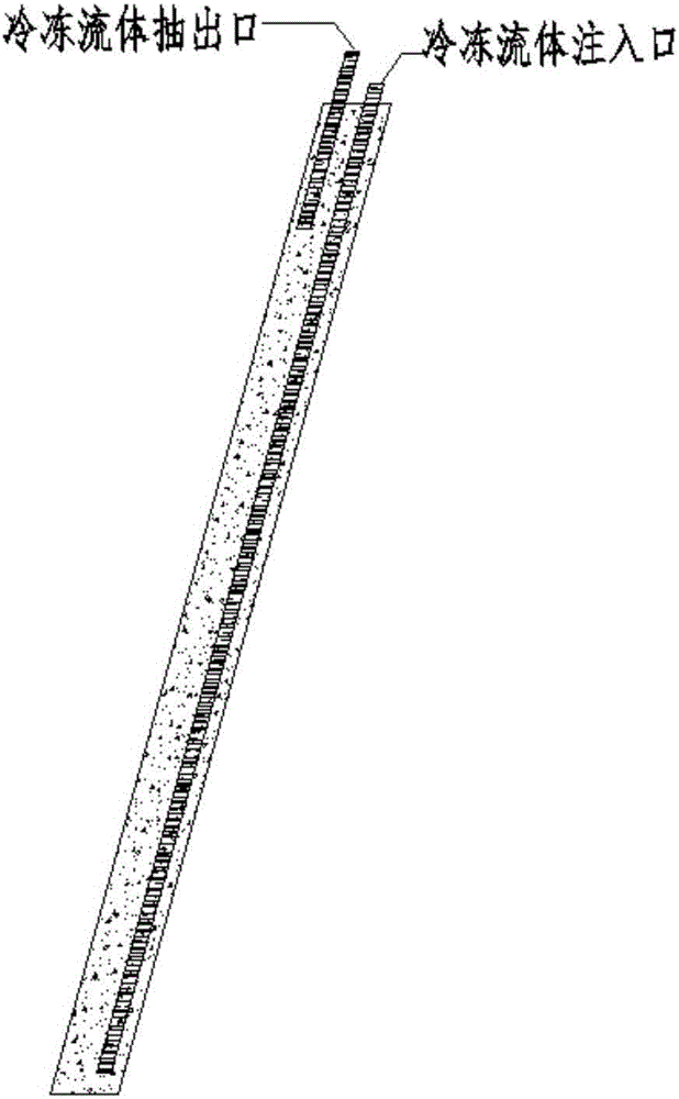 Freezing isolation and in-situ thermal desorption integrated system and treatment method for contaminated soil