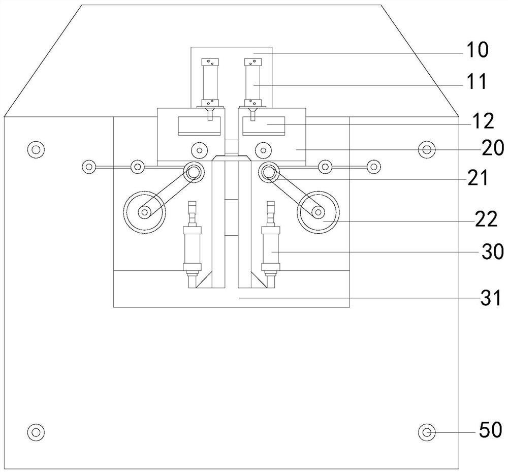 A pvc pipe cutting device