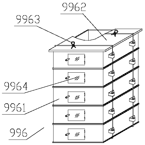 Abalone culture feeding system with multiple lifting-mechanism feeders