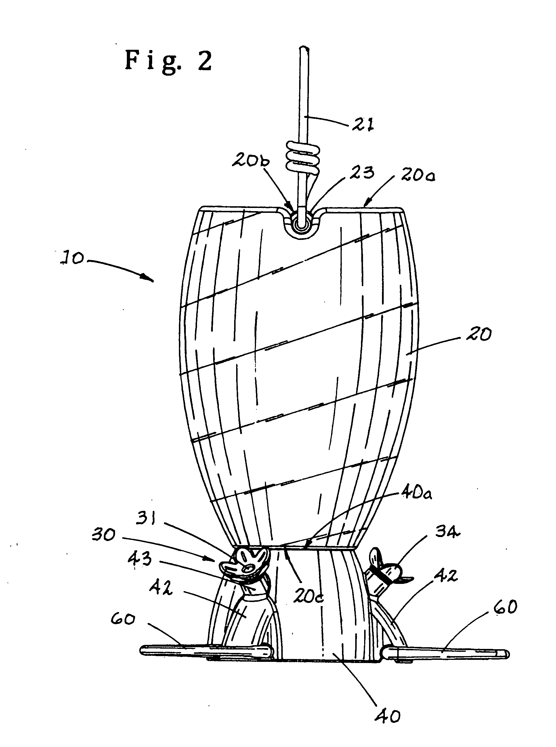 Disposable hummingbird feeder