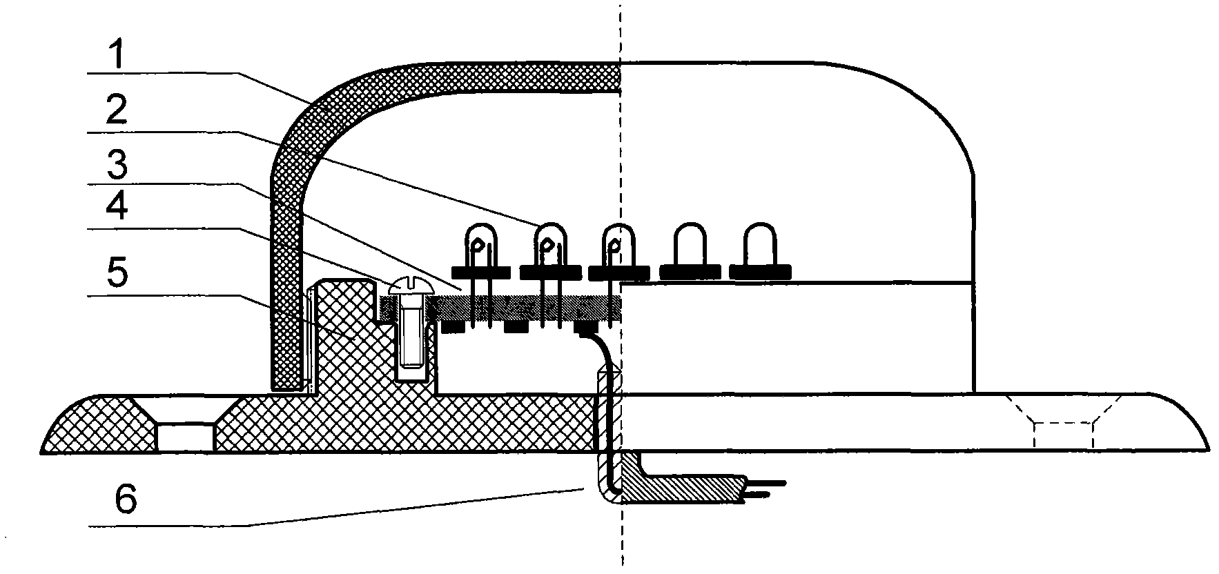 High-power breathing lamp