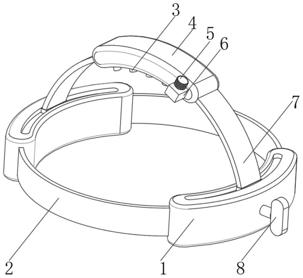 Head physiotherapy device for neurology patients