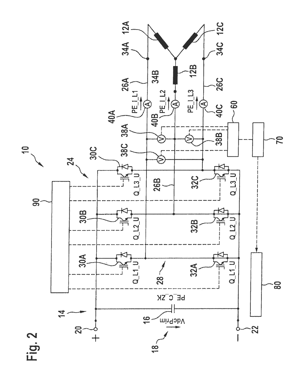 Power electronics unit