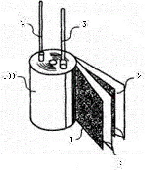 Processing liquid and solid-state electrolytic capacitor with same