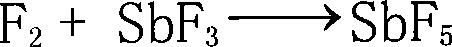 Method for preparing antimony pentafluoride