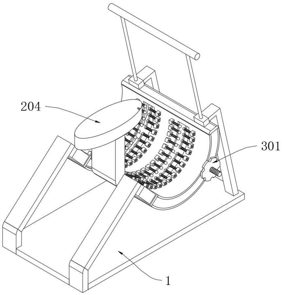 Leg exercise device for neurology nursing