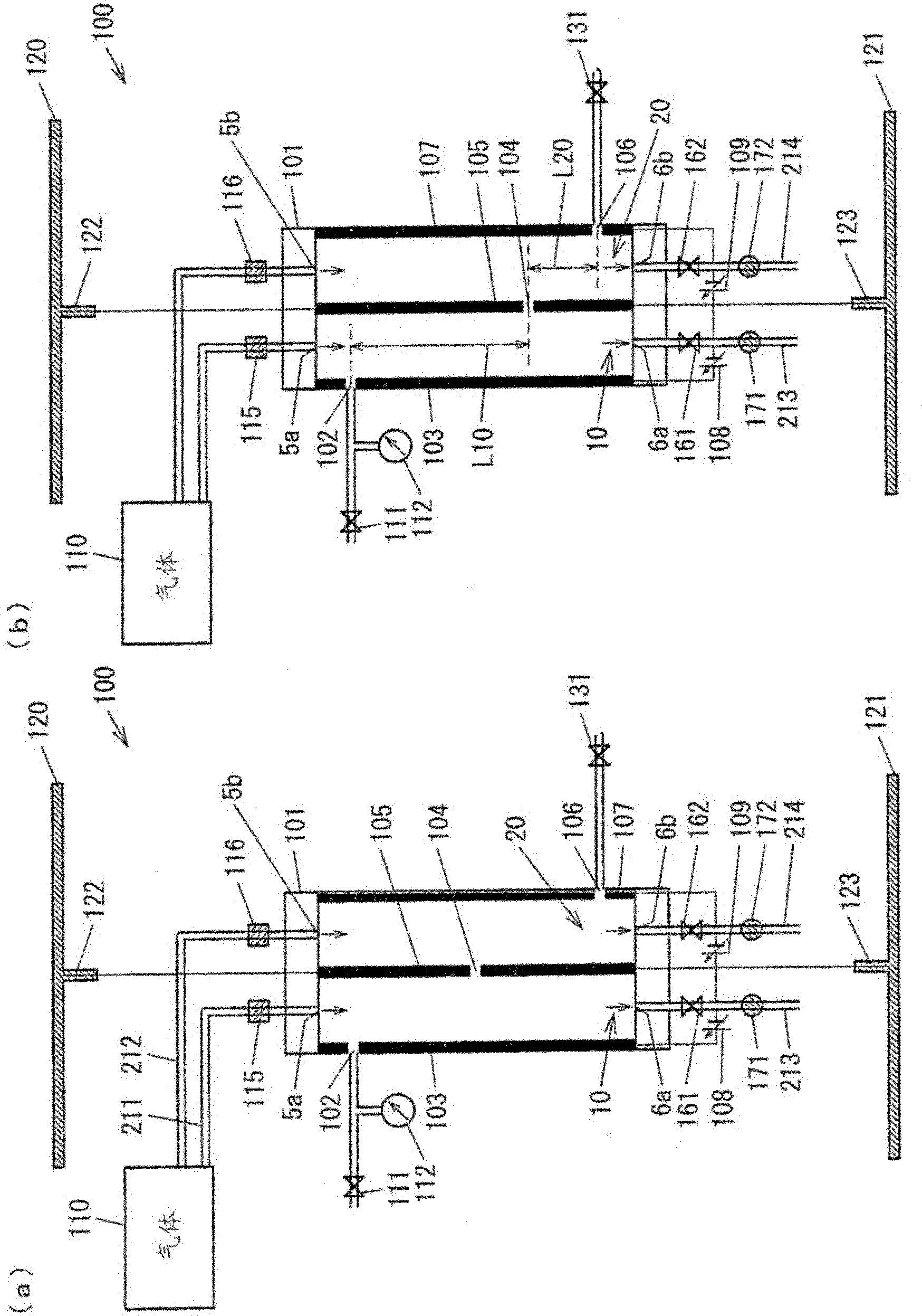 Differential mobility analyzer, particle measuring system, and particle sorting system