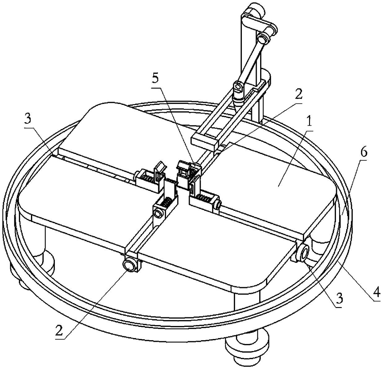 Car shaft punching device