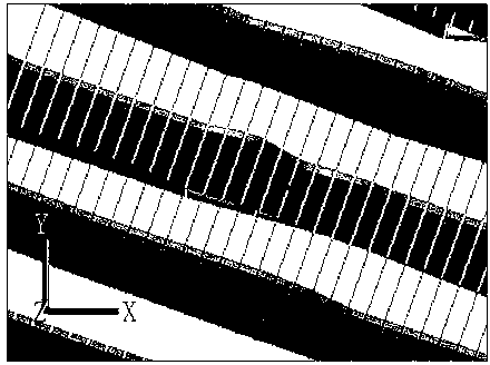 True three-dimensional mining blast unit body modeling method