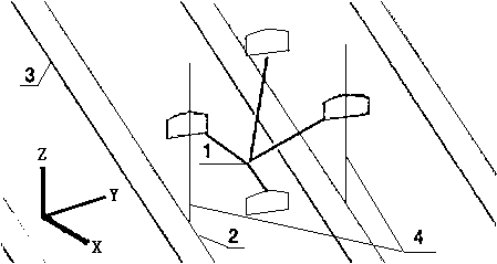 True three-dimensional mining blast unit body modeling method