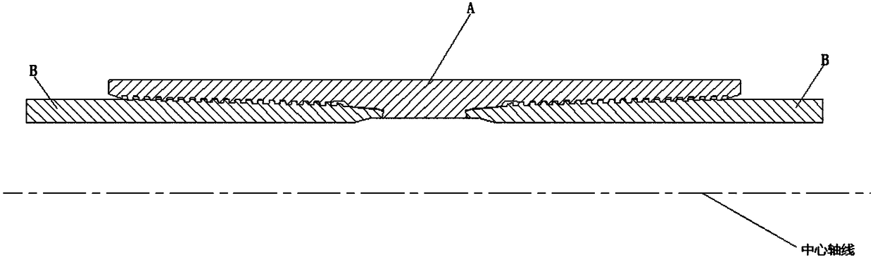 Special threaded buckle connector