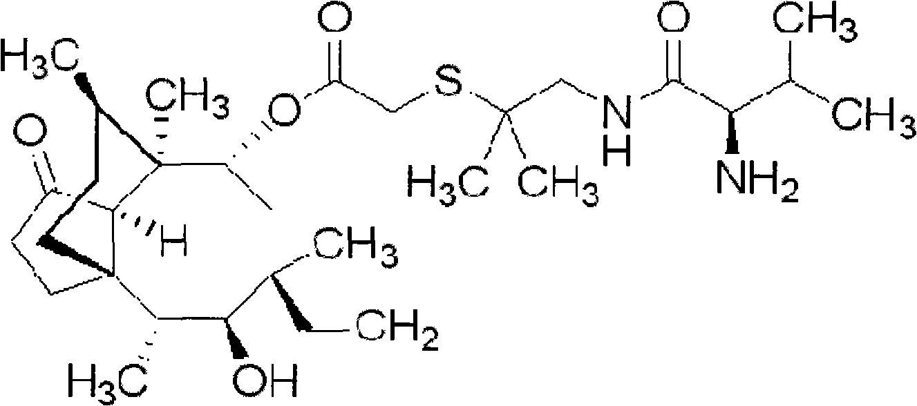 Valnemulin artificial antigen and preparation method and application thereof