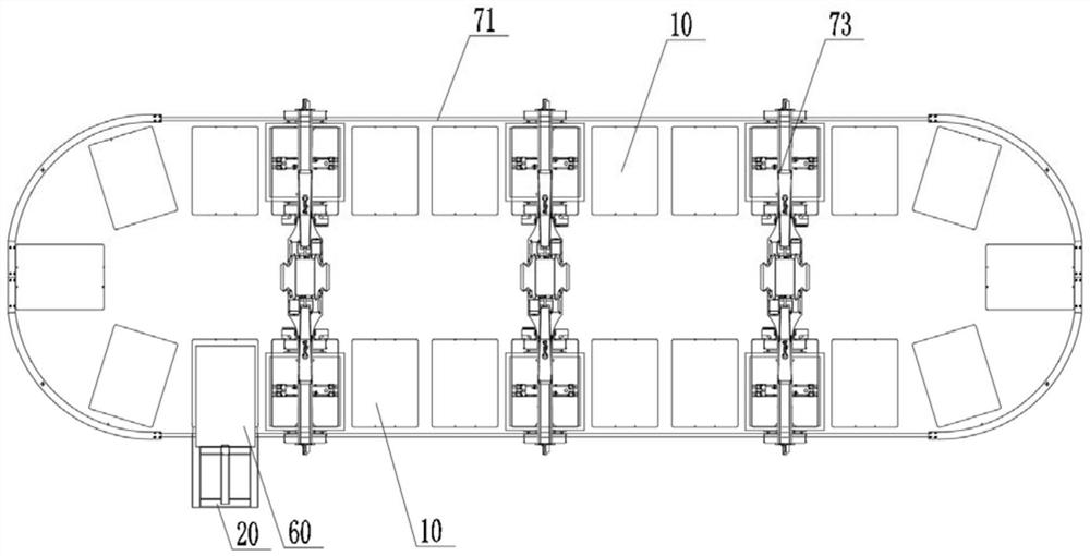 Printing stock detection device and elliptical printing machine