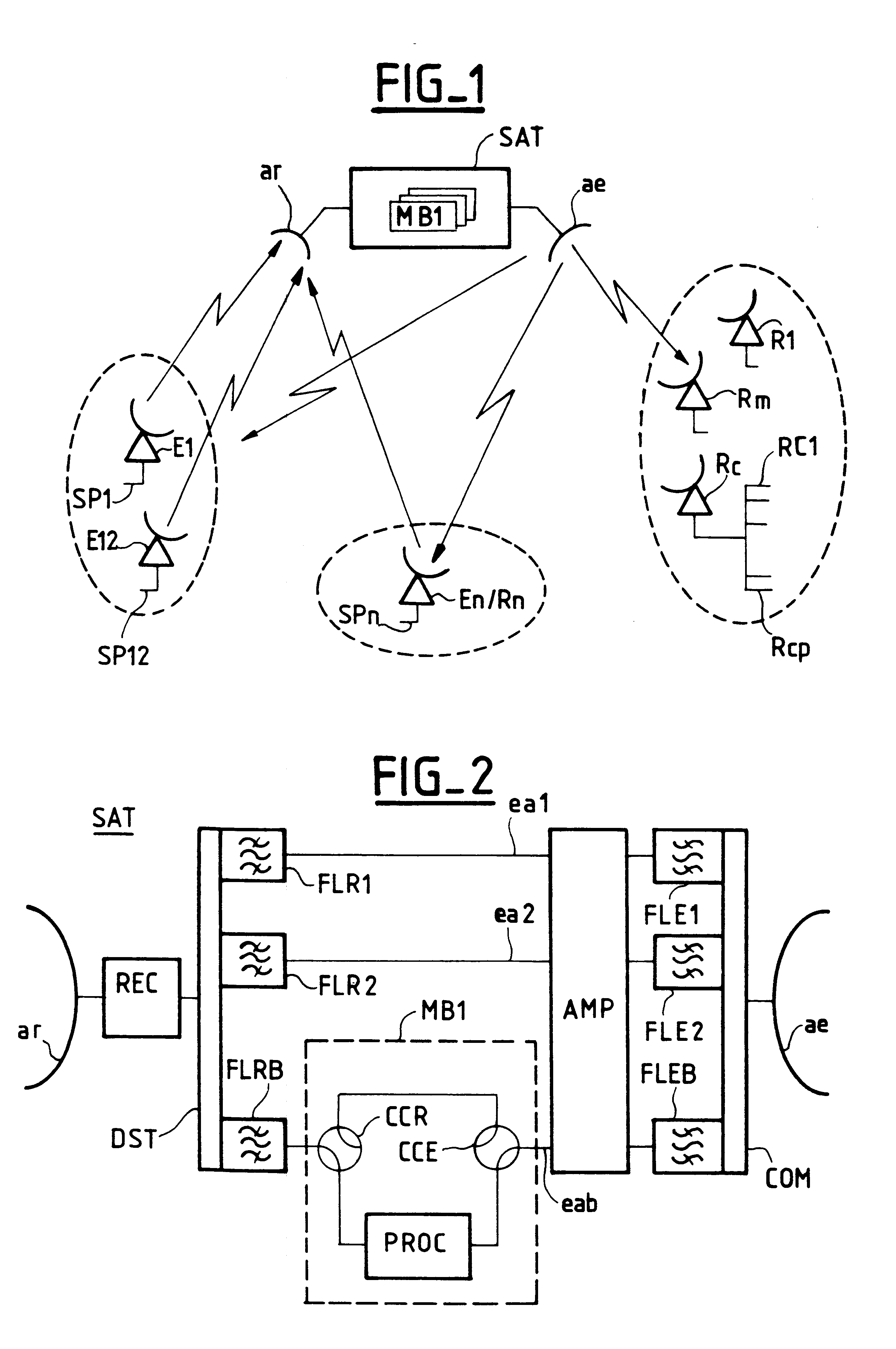 Satellite communication system for broadcasting audio-visual programs and multimedia data