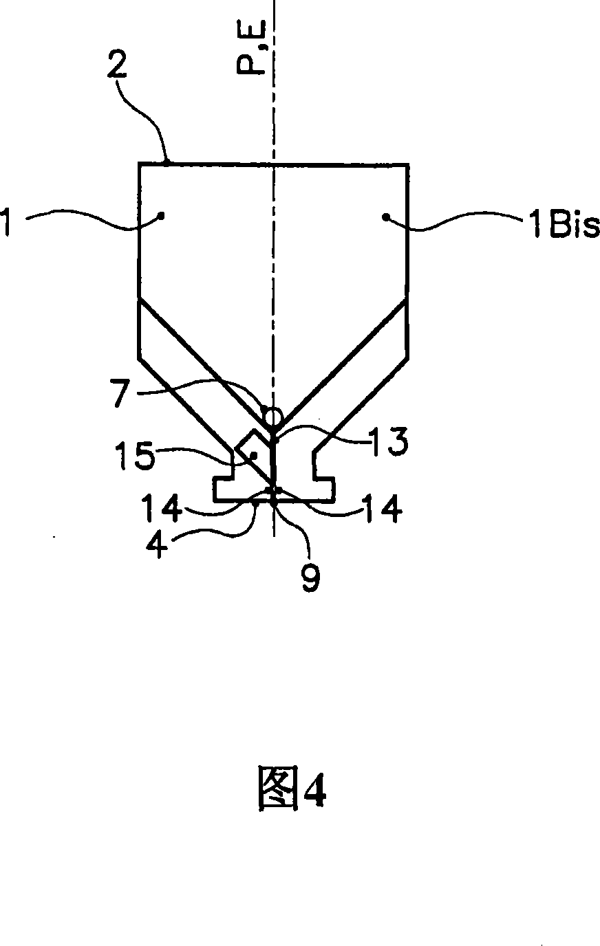 Die for producing very wide, flat, plastic-based structures