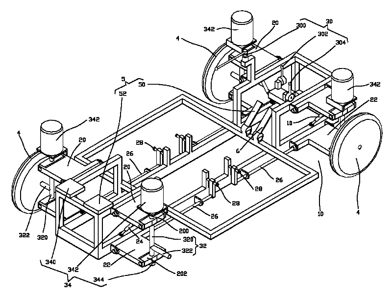 Electric vehicle with independent steering and driving of each wheel and steering and driving control method thereof