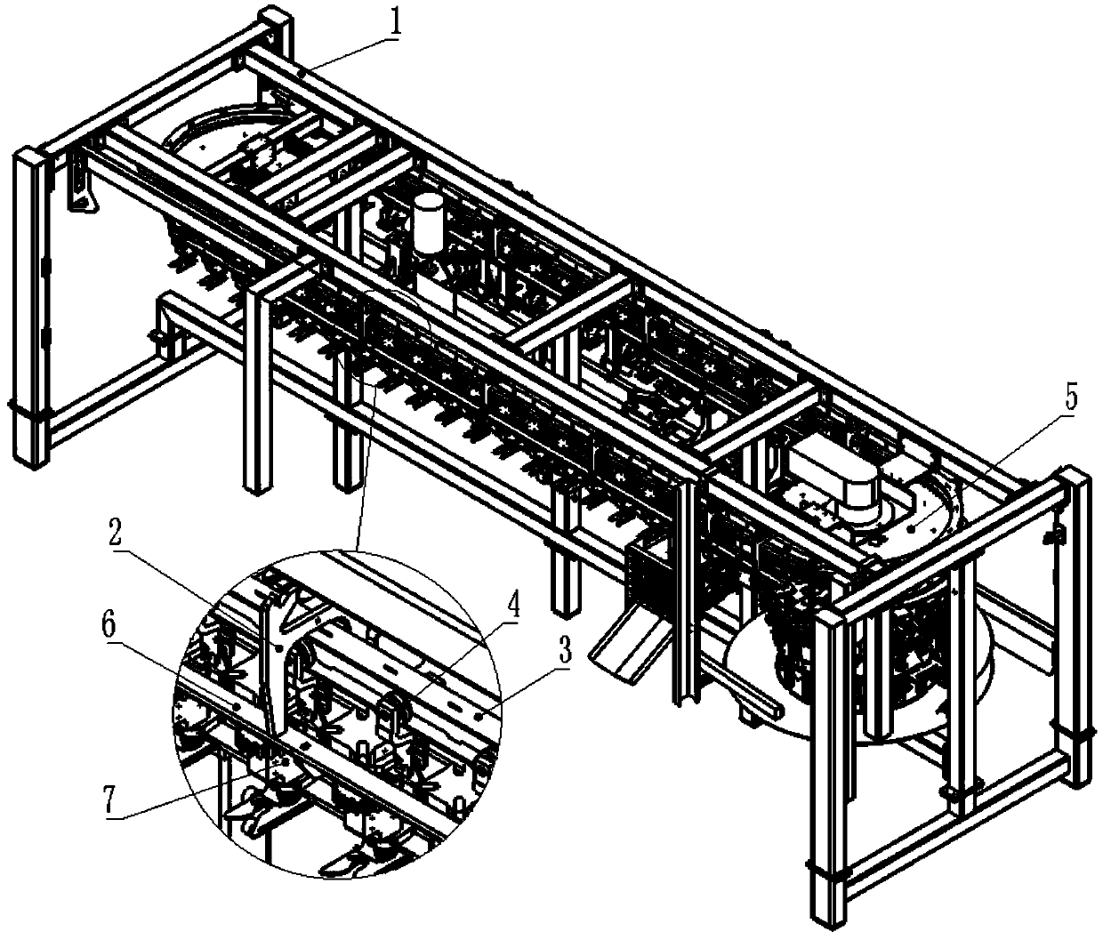 Chicken leg bone-meat separator